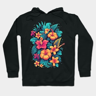 Tropical Flower Hoodie